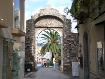 Taormina's North Gate.